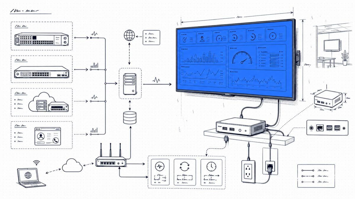 Call Board Computer Live Call Wallboard on an Office TV: Setup Guide | PBXDom