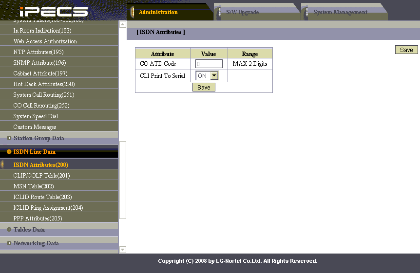 LG Nortel Call Accounting