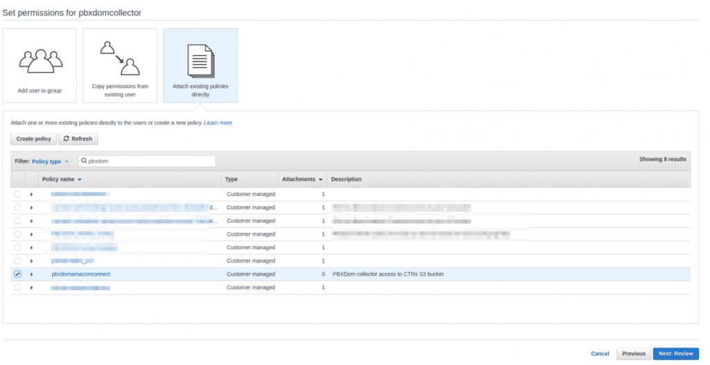 Amazon Connect S3 for CTRs