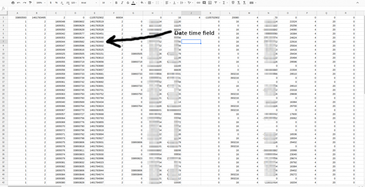 Step 1 - Import your CDR file to sheet.