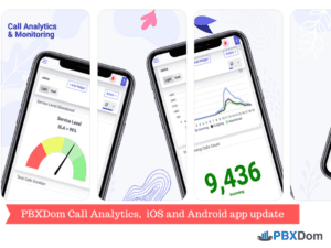 PBXDom Call Analytics, iOS and Android app update